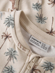 NAME IT Sweat Cardigan Henry Peyote Melange